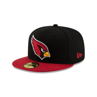 Arizona Cardinals Gorra | New Era NFL 59fifty Fitted Cap Mexico - Negros